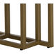 Baldessara 94.5 X 47.25 inch Grey / Rustic Bronze Dining Table